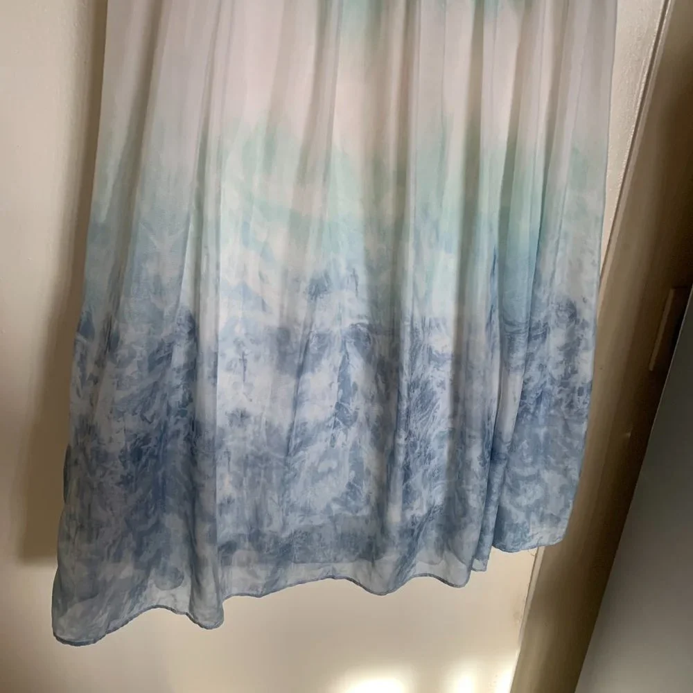 SOFT SURROUNDINGS MAXI SKIRT SIZE PS MADE IN INDIA 100% POLYSETSER FULL LINING - Picture 5 of 8